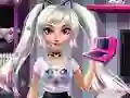 Gêm Ice Princess Geek Fashion ar-lein