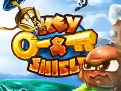 Gêm Key & Shield ar-lein