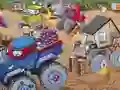 Gêm Nickelodeon destruction truck derby ar-lein