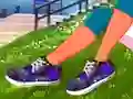 Gêm DIY Galaxy Shoes ar-lein
