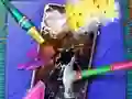 Gêm Dotted Girl Broken phone ar-lein