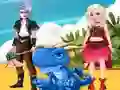 Gêm Disney Couple And Dragons ar-lein