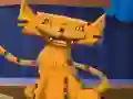 Gêm Amazing Cat Home Alone ar-lein