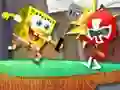 Gêm Nickelodeon Paper battle multiplayer ar-lein