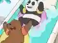Gêm We Bare Bears Beary Rapids ar-lein