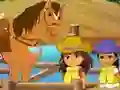 Gêm Dora and Friends Legend of the lost Horses ar-lein