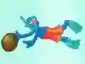 Gêm 123 Sesame Street: Underwater Sink or Float ar-lein