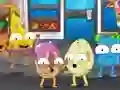 Gêm The Grossery Gang: Shelf Relay ar-lein