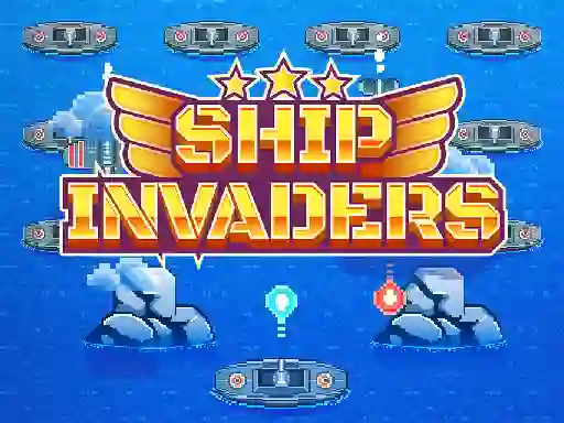 Gêm Ship Invaders ar-lein