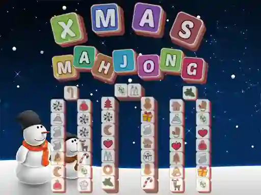Gêm Xmas Mahjong Tiles 2023 ar-lein