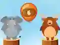 Gêm Jungle Balloons Subtraction ar-lein