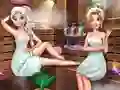 Gêm Ice Queen Sauna Realife ar-lein