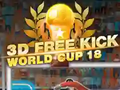 Gêm 3D Free Kick World Cup 2018 ar-lein