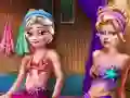 Gêm Mermaids Sauna Realife ar-lein