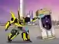 Gêm Transformers. Robots in Disguise: Protect the Royal City ar-lein