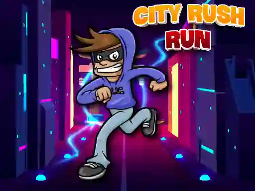 Gêm City Rush Run ar-lein