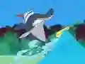 Gêm Zig und Sharko:: A mad trip on waves ar-lein