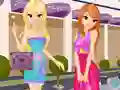 Gêm Sisters Shopping ar-lein