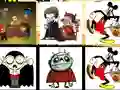 Gêm Halloween Cartoons ar-lein