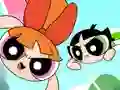 Gêm Powerpuff Girls: Smashing Bots ar-lein
