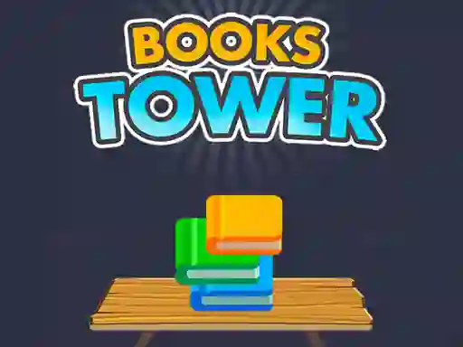 Gêm Tower of books ar-lein