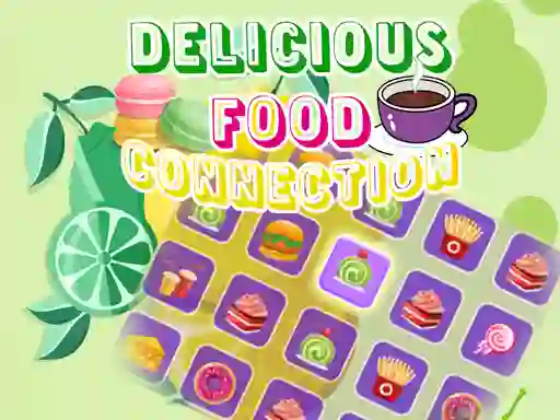 Gêm Delicious Food Connection ar-lein