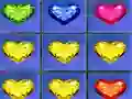 Gêm Heart Gems Connect ar-lein