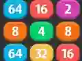 Gêm 2048 Merge ar-lein