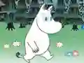 Gêm Moomins: reading with adjectives ar-lein