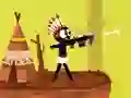 Gêm Stickman Destruction Warrior ar-lein