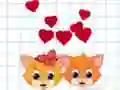 Gêm Hello Cats Love Story ar-lein