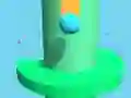 Gêm Helix Ball Bounce ar-lein