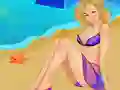 Gêm Basked on Sunny Beach ar-lein