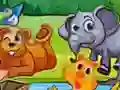 Gêm Animal Puzzle Kids Games ar-lein