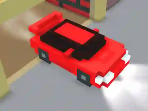 Gêm Cube City Racing ar-lein