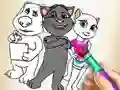 Gêm Kitty Coloring Book ar-lein