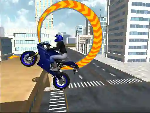 Gêm Moto City Stunt ar-lein