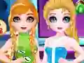 Gêm Princesses Trendy Social Networks ar-lein