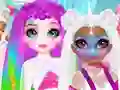 Gêm Miss Charming Unicorn Hairstyle ar-lein