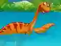 Gêm Dinosaurs Jigsaw Deluxe ar-lein