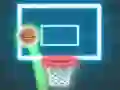 Gêm Swipe Basketball Neon ar-lein