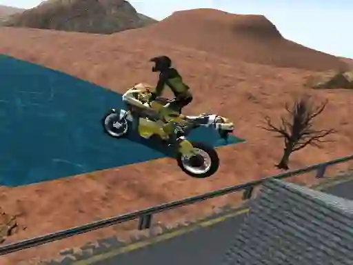 Gêm Highway Traffic Bike Stunts ar-lein