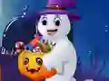Gêm Halloween Cards Match ar-lein