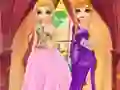 Gêm Puzzles Princesses and Angels New Look ar-lein