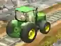 Gêm Chained Tractor Towing Train Simulator ar-lein