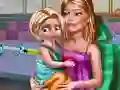 Gêm Ellie Toddler Vaccines ar-lein