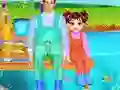 Gêm Baby Taylor Happy Weekend ar-lein