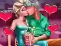 Gêm Ice Queen Cinema Flirting ar-lein