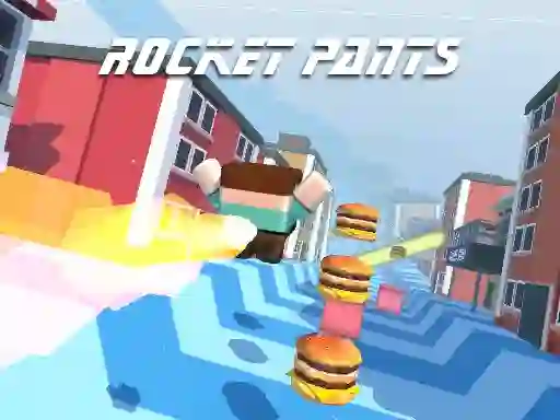 Gêm Rocket Pants Runner 3D ar-lein