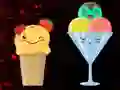 Gêm Ice cream PUZZLES ar-lein